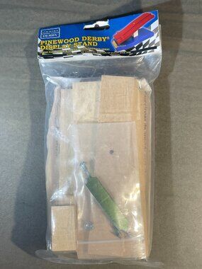 Cub Scout Pinewood Derby Car Display Stand, U-Assemble, NIP (2132)